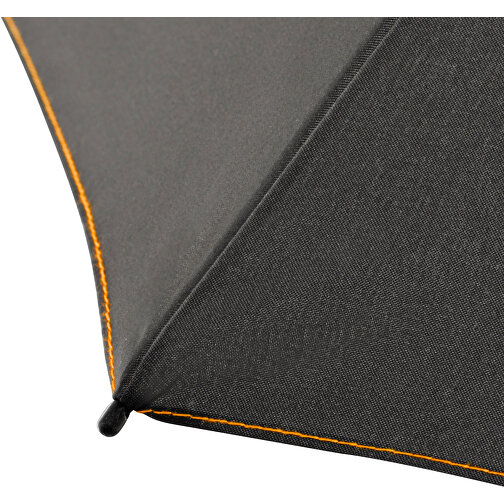 Taschenschirm FARE® AC Mini Style , Fare, schwarz-orange, 100% Polyester-Pongee (recycelt & waterSAVE®), , Bild 6