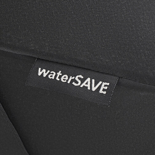 Taschenschirm FARE® Mini Style , Fare, schwarz-euroblau, 100% Polyester-Pongee (recycelt & waterSAVE®), , Bild 3