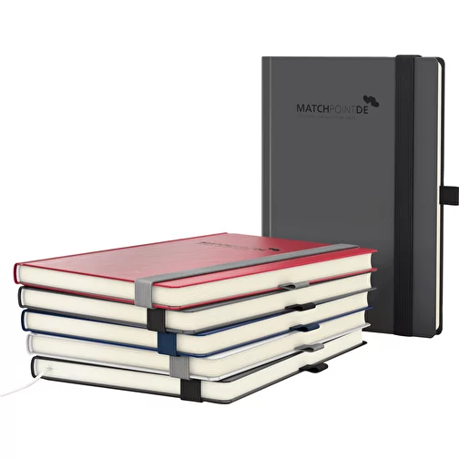 Taccuino Vision-Book Cream A4 Bestseller, antracite, goffratura argento, Immagine 2