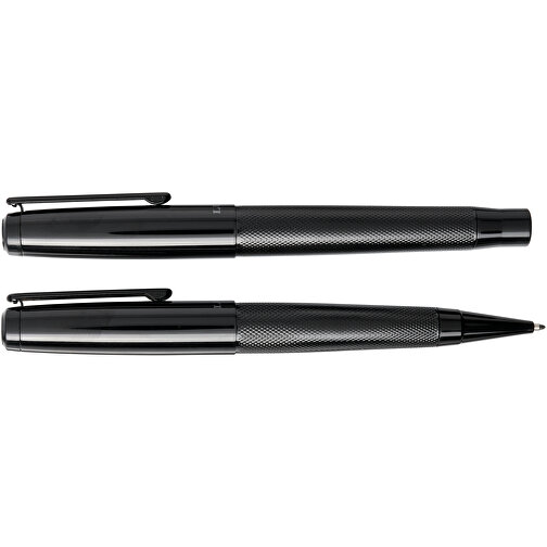 Gloss Duo-Stift-Geschenkset , schwarz, Metall, 16,00cm x 2,00cm x 6,00cm (Länge x Höhe x Breite), Bild 11