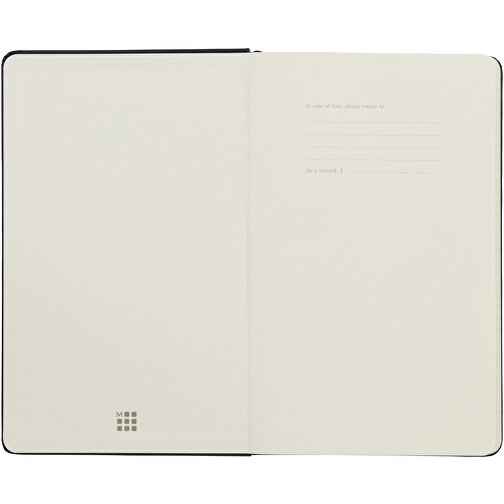 Moleskine Classic Hardcover Notizbuch L – Blanko , Moleskine, schwarz, Lederimitat Papier, 21,00cm x 1,50cm x 13,00cm (Länge x Höhe x Breite), Bild 16
