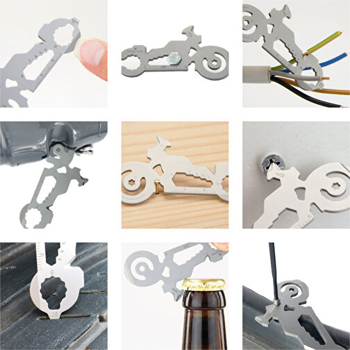 Set de cadeaux / articles cadeaux : ROMINOX® Key Tool Motorbike (21 functions) emballage à motif S, Image 4