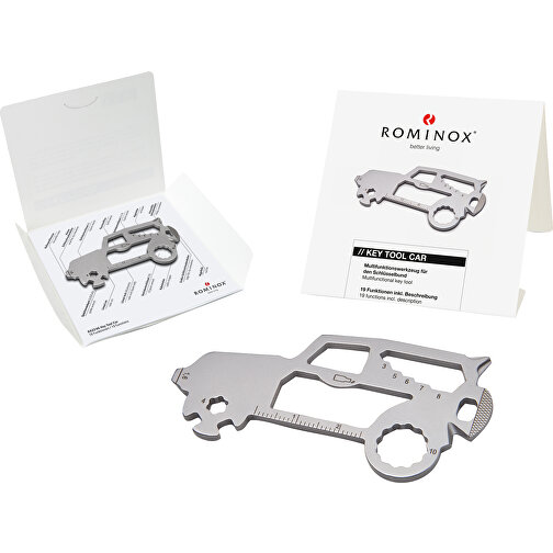 Set de cadeaux / articles cadeaux : ROMINOX® Key Tool SUV (19 functions) emballage à motif Danke, Image 2