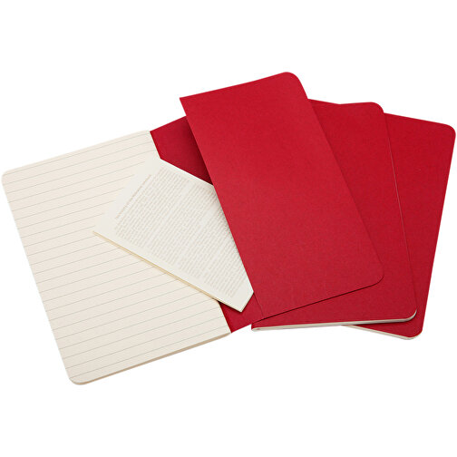 Moleskine Cahier Journal L – Liniert , Moleskine, cranberry rot, Karton, 21,00cm x 0,67cm x 13,00cm (Länge x Höhe x Breite), Bild 5