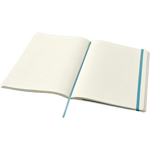 Moleskine Classic Softcover Notizbuch XL – Liniert , Moleskine, riffblau, Lederimitat Papier, 25,00cm x 1,20cm x 19,00cm (Länge x Höhe x Breite), Bild 5