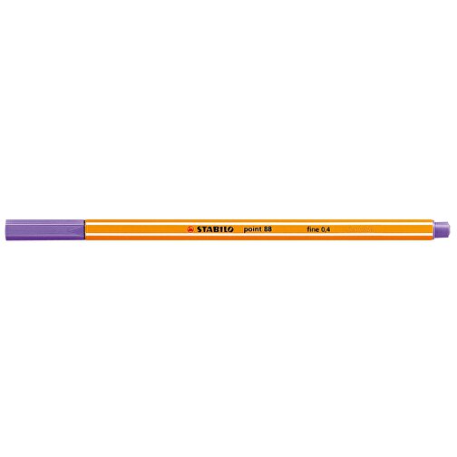 STABILO Point 88 Fineliner , Stabilo, violett, Kunststoff, 16,80cm x 0,80cm x 0,80cm (Länge x Höhe x Breite), Bild 2