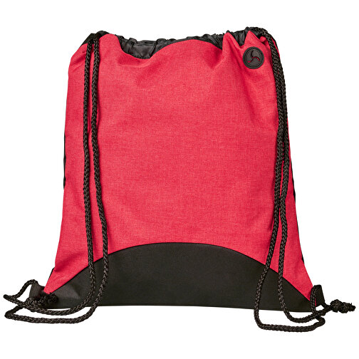 Street Rucksack Mit Kordelzug 5L , rot, 600D Polyester, 35,50cm x 40,00cm (Länge x Höhe), Bild 8