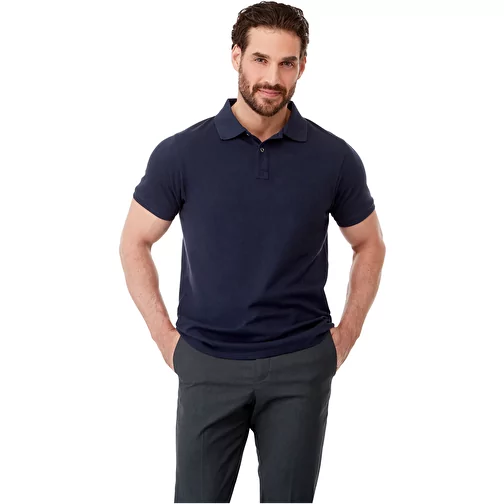 Polo de manga corta de material reciclado orgánico para hombre 'Beryl', Imagen 7