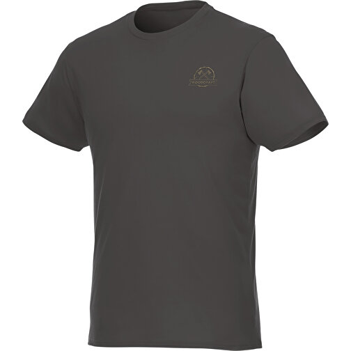 Jade T-Shirt Aus Recyceltem GRS Material Für Herren , Green Concept, storm grey, Single jersey Strick 100% GRS zertifiziertes recyceltes Polyester, 160 g/m2, L, , Bild 2