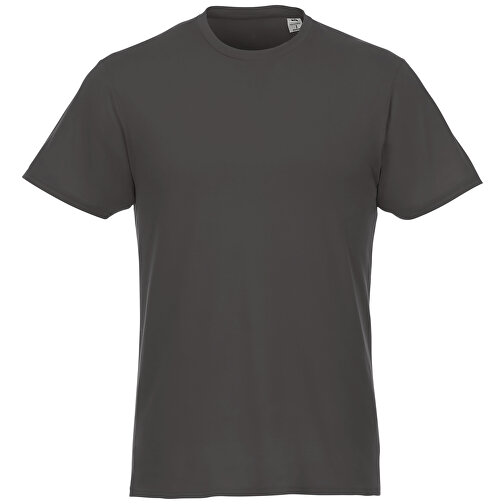 Jade T-Shirt Aus Recyceltem GRS Material Für Herren , Green Concept, storm grey, Single jersey Strick 100% GRS zertifiziertes recyceltes Polyester, 160 g/m2, L, , Bild 9