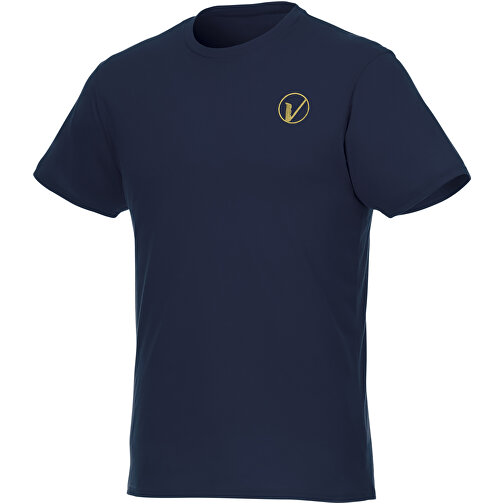 Jade T-Shirt Aus Recyceltem GRS Material Für Herren , Green Concept, navy, Single jersey Strick 100% GRS zertifiziertes recyceltes Polyester, 160 g/m2, XXL, , Bild 2