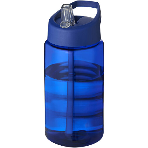 H2O Active® Bop 500 Ml Sportflasche Mit Ausgussdeckel , blau, PET Kunststoff, 72% PP Kunststoff, 17% SAN Kunststoff, 11% PE Kunststoff, 17,10cm (Höhe), Bild 1