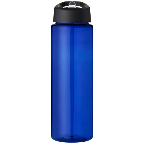 H2O Active® Vibe 850 Ml Sportflasche Mit Ausgussdeckel , blau / schwarz, PET Kunststoff, 72% PP Kunststoff, 17% SAN Kunststoff, 11% PE Kunststoff, 24,20cm (Höhe), Bild 4