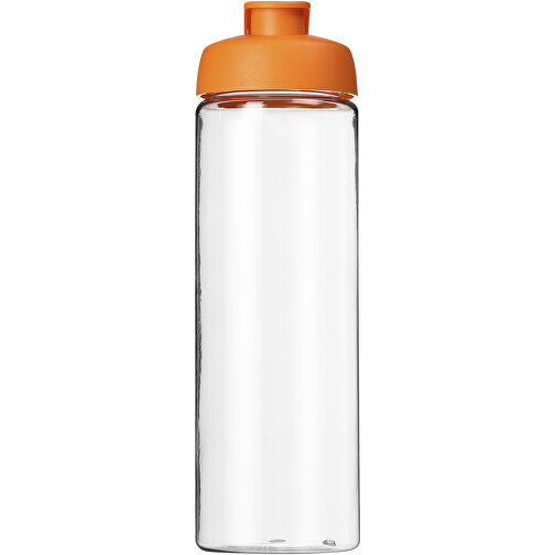 H2O Active® Vibe 850 Ml Sportflasche Mit Klappdeckel , transparent / orange, PET Kunststoff, PP Kunststoff, 24,40cm (Höhe), Bild 3