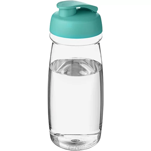 Bouteille de sport H2O Pulse® 600ml avec couvercle à clapet, Image 1