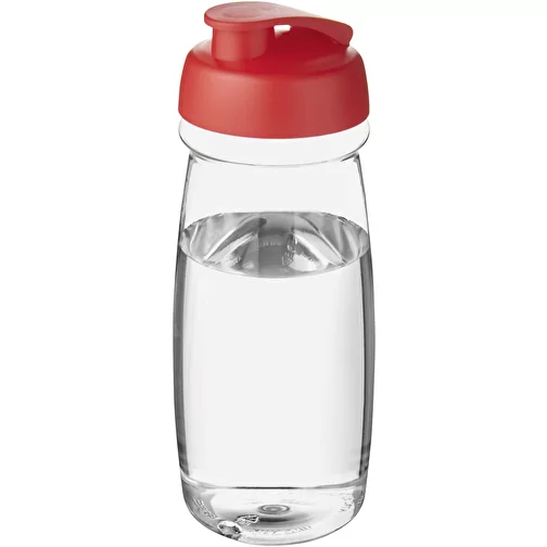 Bouteille de sport H2O Pulse® 600ml avec couvercle à clapet, Image 1