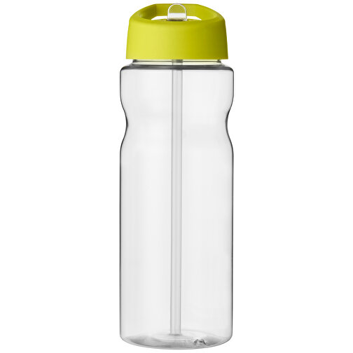 H2O Active® Base 650 Ml Sportflasche Mit Ausgussdeckel , transparent / limone, PET Kunststoff, 72% PP Kunststoff, 17% SAN Kunststoff, 11% PE Kunststoff, 21,80cm (Höhe), Bild 4
