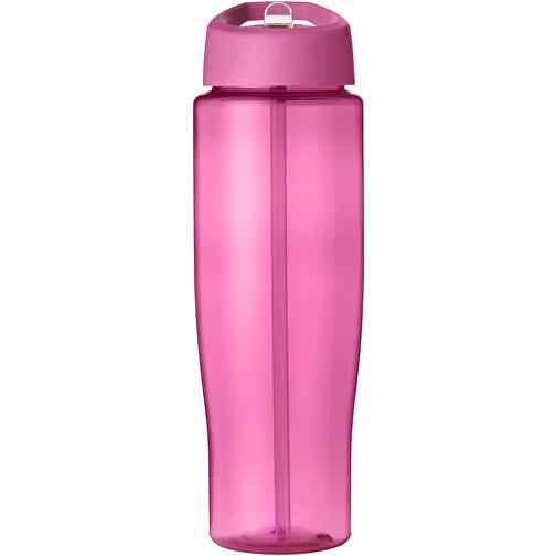 H2O Active® Tempo 700 Ml Sportflasche Mit Ausgussdeckel , rosa, PET Kunststoff, 72% PP Kunststoff, 17% SAN Kunststoff, 11% PE Kunststoff, 23,40cm (Höhe), Bild 3