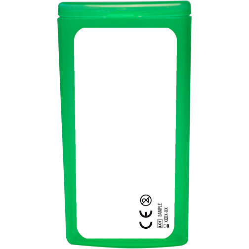 MiniKit Pflaster , grün, Kunststoff, 4,90cm x 9,70cm x 2,50cm (Länge x Höhe x Breite), Bild 5
