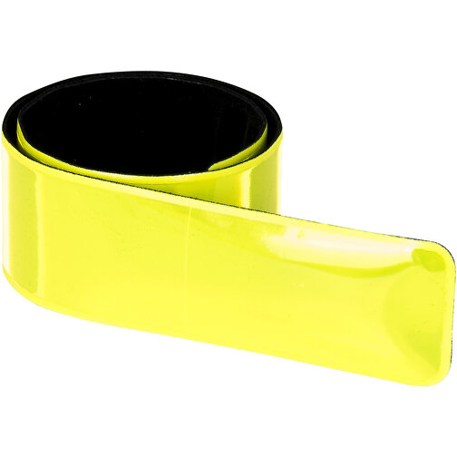 RFX™ 38 Cm Reflektierendes PVC Schnapparmband , gelb, PVC, Vinyl, Metall, 38,00cm x 3,00cm (Länge x Breite), Bild 3