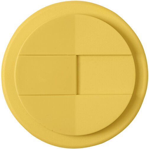 Americano® 350 Ml Isolierbecher Mit Auslaufsicherem Schraubverschluss , gelb, PP Kunststoff, 15,40cm (Höhe), Bild 4