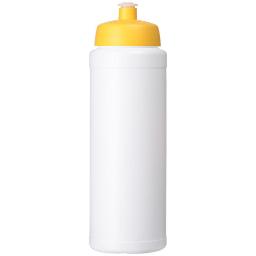 Baseline® Plus 750 Ml Flasche Mit Sportdeckel , weiss / gelb, HDPE Kunststoff, PP Kunststoff, 23,60cm (Höhe), Bild 4