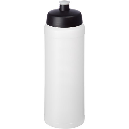 Baseline® Plus Grip 750 Ml Sportflasche Mit Sportdeckel , transparent / schwarz, HDPE Kunststoff, PP Kunststoff, 23,60cm (Höhe), Bild 1