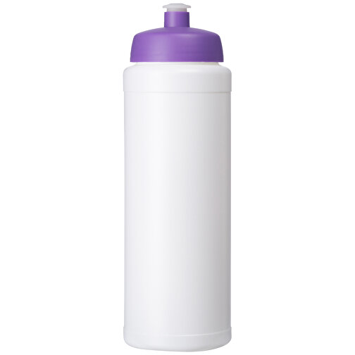 Baseline® Plus Grip 750 Ml Sportflasche Mit Sportdeckel , weiß / lila, HDPE Kunststoff, PP Kunststoff, 23,60cm (Höhe), Bild 4