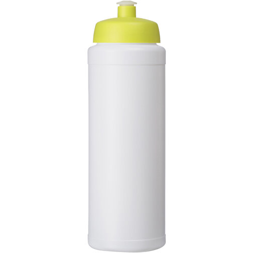 Baseline® Plus Grip 750 Ml Sportflasche Mit Sportdeckel , weiss / limone, HDPE Kunststoff, PP Kunststoff, 23,60cm (Höhe), Bild 3