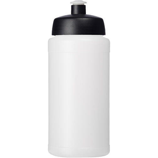 Baseline® Plus Grip 500 Ml Sportflasche Mit Sportdeckel , transparent / schwarz, HDPE Kunststoff, PP Kunststoff, 18,50cm (Höhe), Bild 3