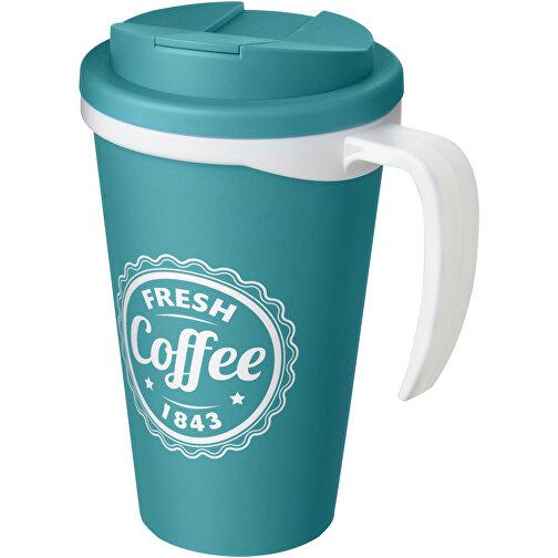 Americano Grande taza 350 ml con tapa antigoteo, Imagen 2