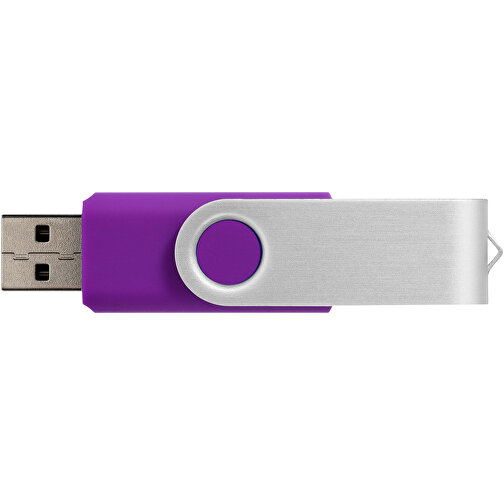 Rotate Doming USB-Stick , lila MB , 8 GB , Kunststoff, Aluminium MB , 5,80cm x 1,90cm x 1,00cm (Länge x Höhe x Breite), Bild 7