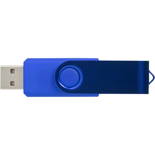 Rotate Metallic USB-Stick , royalblau MB , 4 GB , Kunststoff, Aluminium MB , 5,80cm x 1,90cm x 1,00cm (Länge x Höhe x Breite), Bild 3