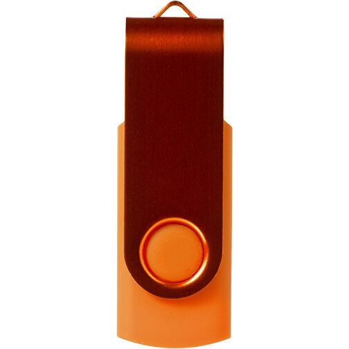 Rotate Metallic USB-Stick , orange MB , 16 GB , Kunststoff, Aluminium MB , 5,80cm x 1,90cm x 1,00cm (Länge x Höhe x Breite), Bild 5