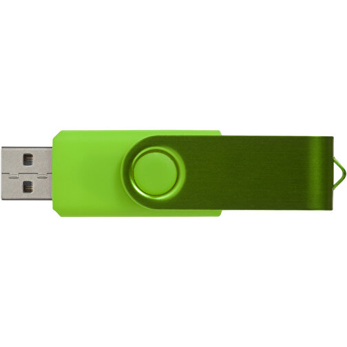 Rotate Metallic USB-Stick , limone MB , 8 GB , Kunststoff, Aluminium MB , 5,80cm x 1,90cm x 1,00cm (Länge x Höhe x Breite), Bild 4