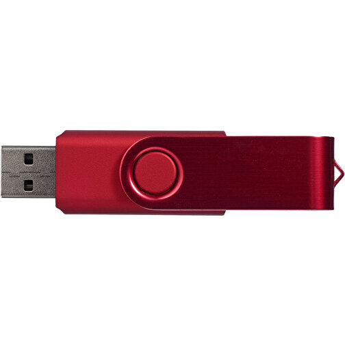 Rotate Metallic USB-Stick , rot MB , 32 GB , Kunststoff, Aluminium MB , 5,80cm x 1,90cm x 1,00cm (Länge x Höhe x Breite), Bild 4