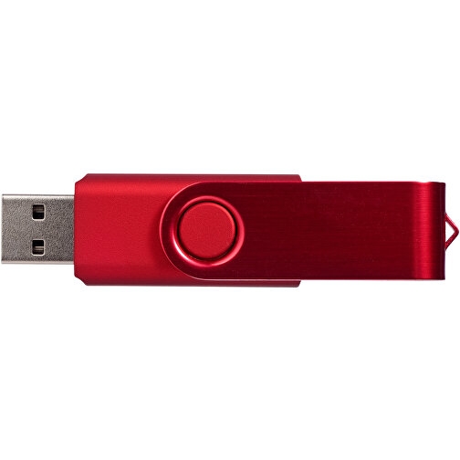 Rotate Metallic USB-Stick , rot MB , 8 GB , Kunststoff, Aluminium MB , 5,80cm x 1,90cm x 1,00cm (Länge x Höhe x Breite), Bild 7