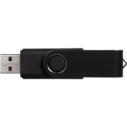 Rotate Metallic USB-Stick , schwarz MB , 16 GB , Kunststoff, Aluminium MB , 5,80cm x 1,90cm x 1,00cm (Länge x Höhe x Breite), Bild 4