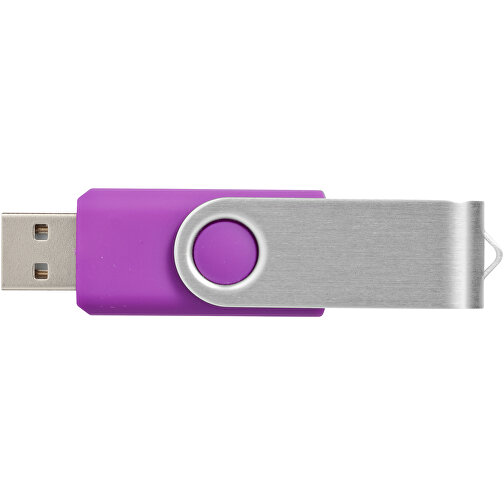 Rotate USB-Stick , lila MB , 32 GB , Kunststoff, Aluminium MB , 5,80cm x 1,90cm x 1,00cm (Länge x Höhe x Breite), Bild 6