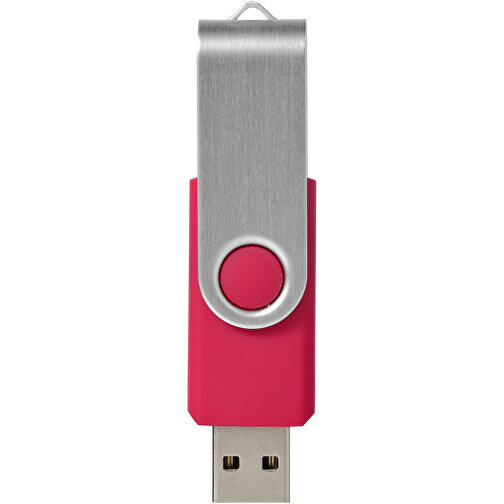 Rotate USB-Stick , magenta MB , 8 GB , Kunststoff, Aluminium MB , 5,80cm x 1,90cm x 1,00cm (Länge x Höhe x Breite), Bild 3