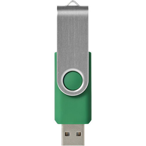Rotate USB-Stick , grün MB , 32 GB , Kunststoff, Aluminium MB , 5,80cm x 1,90cm x 1,00cm (Länge x Höhe x Breite), Bild 3