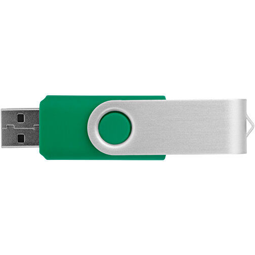 Rotate USB-Stick , grün MB , 32 GB , Kunststoff, Aluminium MB , 5,80cm x 1,90cm x 1,00cm (Länge x Höhe x Breite), Bild 5