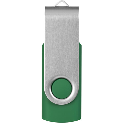 Rotate USB-Stick , grün MB , 2 GB , Kunststoff, Aluminium MB , 5,80cm x 1,90cm x 1,00cm (Länge x Höhe x Breite), Bild 4
