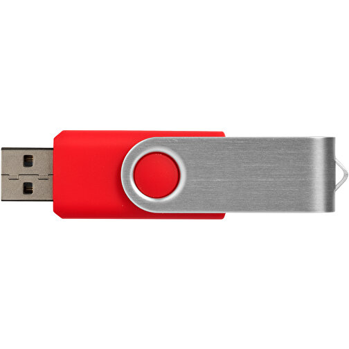 Rotate USB-Stick , mittelrot MB , 32 GB , Kunststoff, Aluminium MB , 5,80cm x 1,90cm x 1,00cm (Länge x Höhe x Breite), Bild 5
