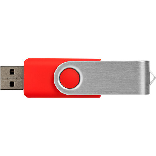 Rotate USB-Stick , hellrot MB , 8 GB , Kunststoff, Aluminium MB , 5,80cm x 1,90cm x 1,00cm (Länge x Höhe x Breite), Bild 8