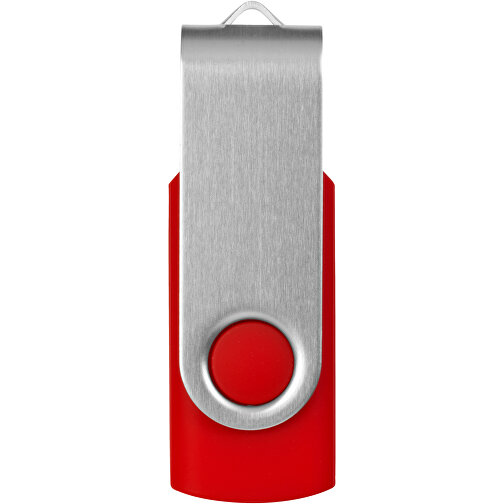 Rotate USB-Stick , hellrot MB , 2 GB , Kunststoff, Aluminium MB , 5,80cm x 1,90cm x 1,00cm (Länge x Höhe x Breite), Bild 5
