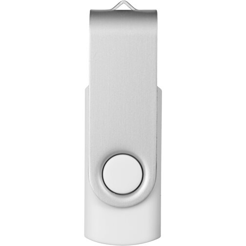 Rotate USB-Stick , weiß MB , 8 GB , Kunststoff, Aluminium MB , 5,80cm x 1,90cm x 1,00cm (Länge x Höhe x Breite), Bild 5