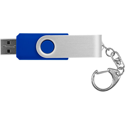 Rotate Mit Schlüsselanhänger USB-Stick , royalblau MB , 32 GB , Kunststoff, Aluminium MB , 5,80cm x 1,90cm x 1,00cm (Länge x Höhe x Breite), Bild 5