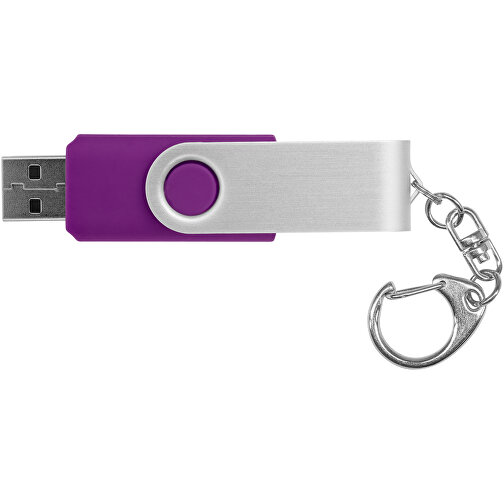 Rotate Mit Schlüsselanhänger USB-Stick , lila MB , 32 GB , Kunststoff, Aluminium MB , 5,80cm x 1,90cm x 1,00cm (Länge x Höhe x Breite), Bild 9
