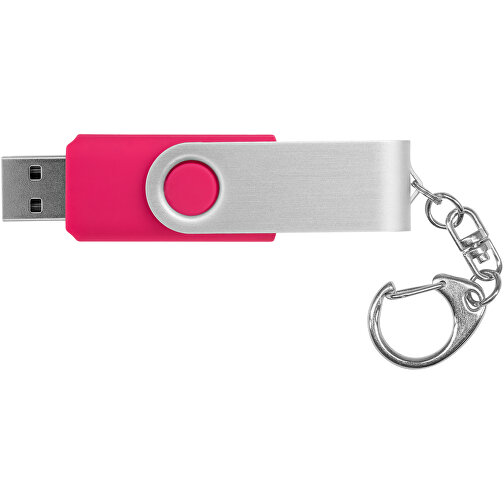 Rotate Mit Schlüsselanhänger USB-Stick , magenta MB , 32 GB , Kunststoff, Aluminium MB , 5,80cm x 1,90cm x 1,00cm (Länge x Höhe x Breite), Bild 9